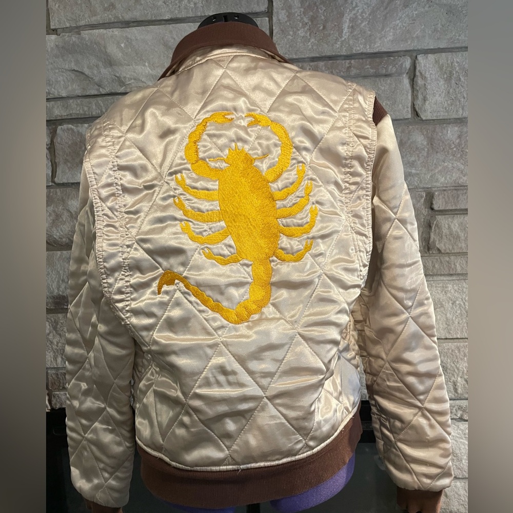 Ryan Gosling’s “Drive” Satin Scorpion Bomber Official M